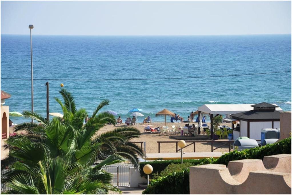 Precioso Duplex Con Piscina, En 1ª Linea De Playa Villa El Puerto de Mazarrón Екстериор снимка