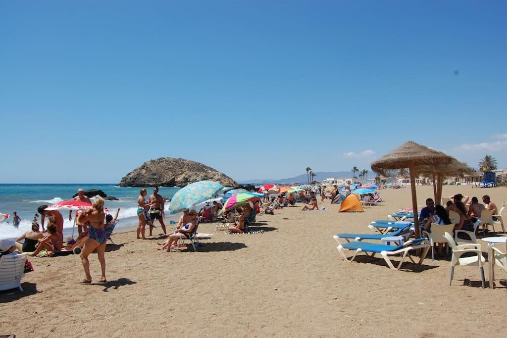 Precioso Duplex Con Piscina, En 1ª Linea De Playa Villa El Puerto de Mazarrón Екстериор снимка