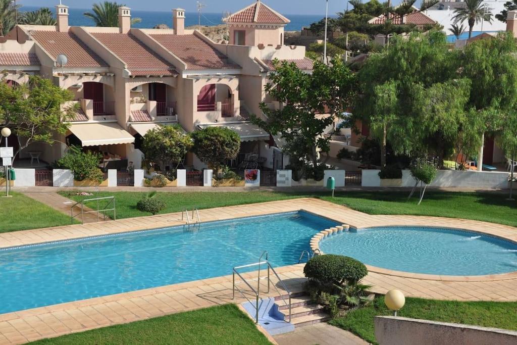 Precioso Duplex Con Piscina, En 1ª Linea De Playa Villa El Puerto de Mazarrón Екстериор снимка